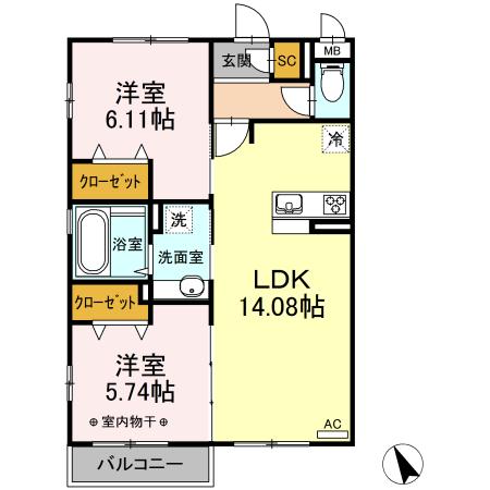  間取り図写真