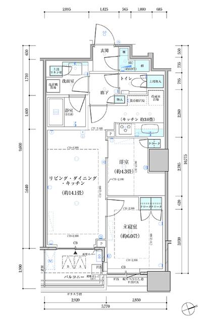  間取り図写真