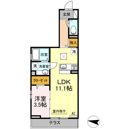  間取り図写真