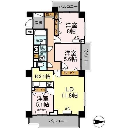  間取り図写真