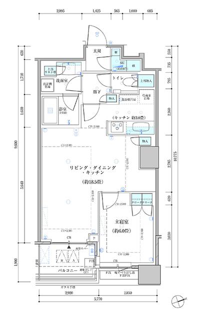  間取り図写真