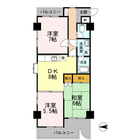  間取り図写真