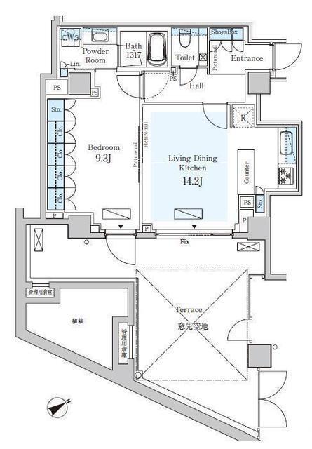  間取り図写真