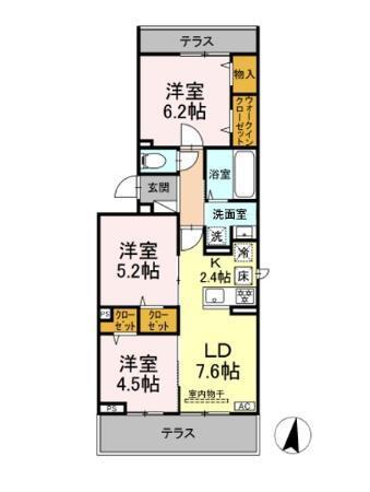  間取り図写真