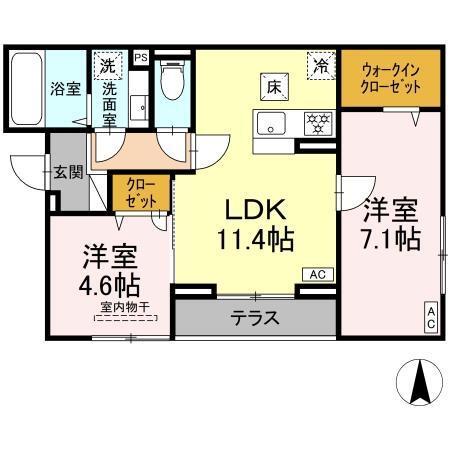  間取り図写真