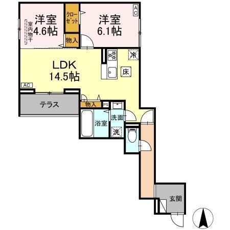  間取り図写真