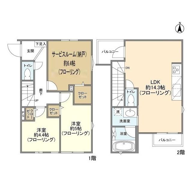  間取り図写真