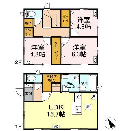  間取り図写真