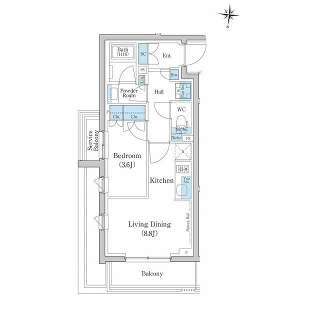  間取り図写真
