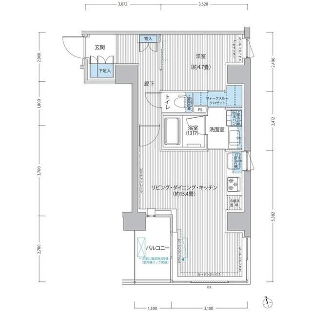  間取り図写真