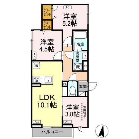  間取り図写真