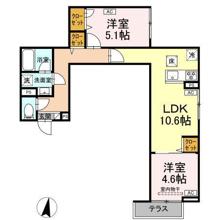  間取り図写真