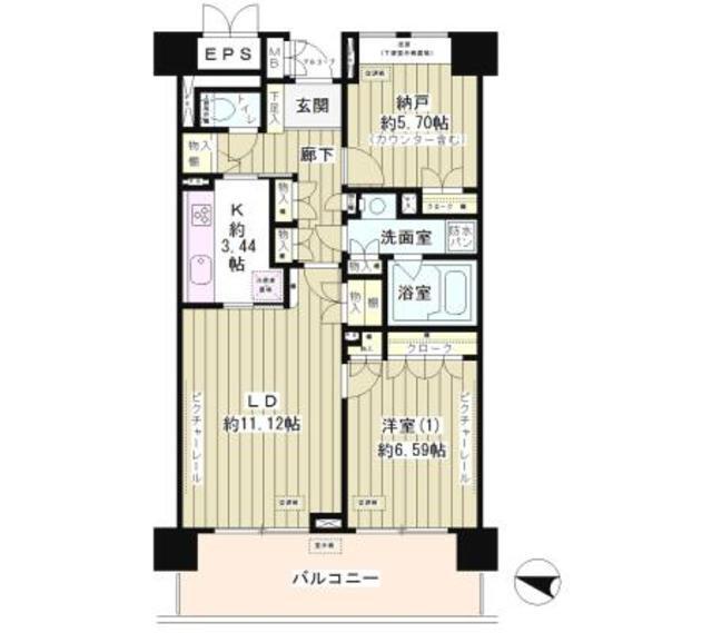  間取り図写真