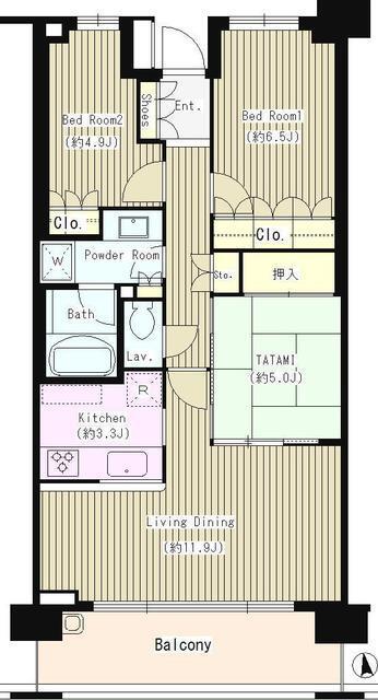  間取り図写真