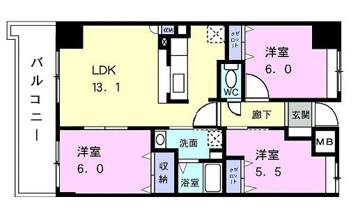  間取り図写真