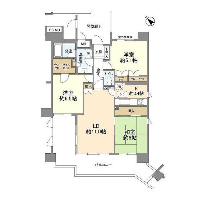  間取り図写真