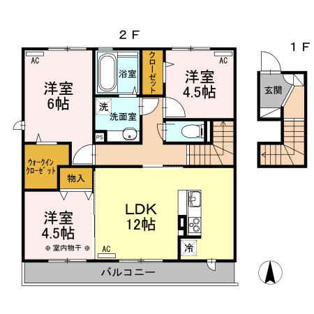  間取り図写真