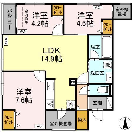  間取り図写真