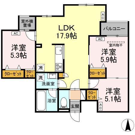  間取り図写真