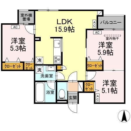  間取り図写真