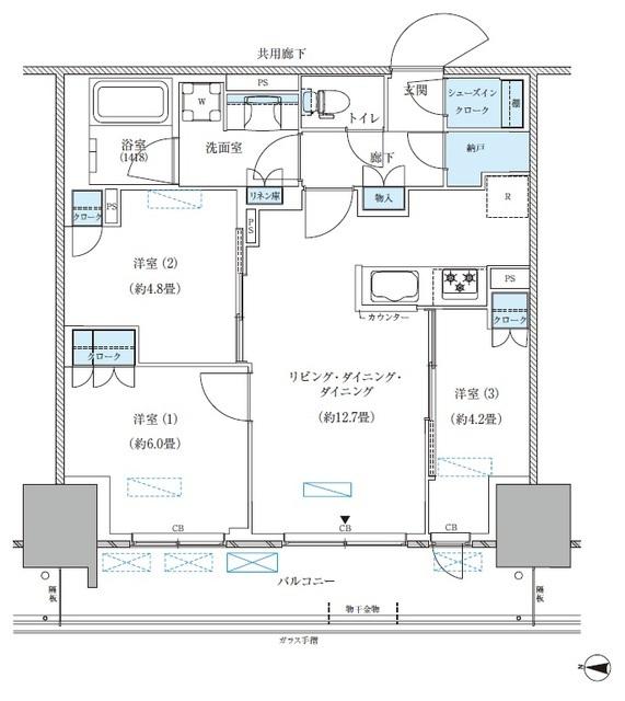  間取り図写真