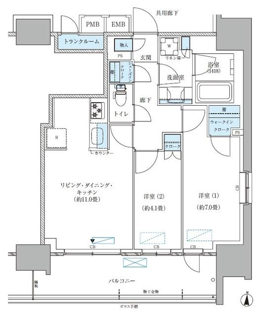  間取り図写真