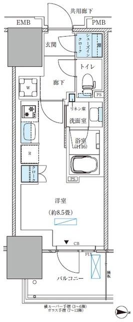  間取り図写真