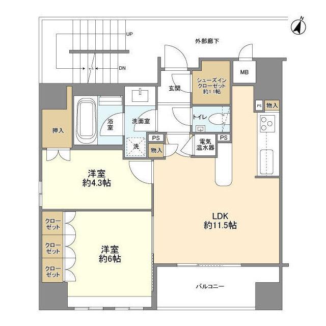  間取り図写真