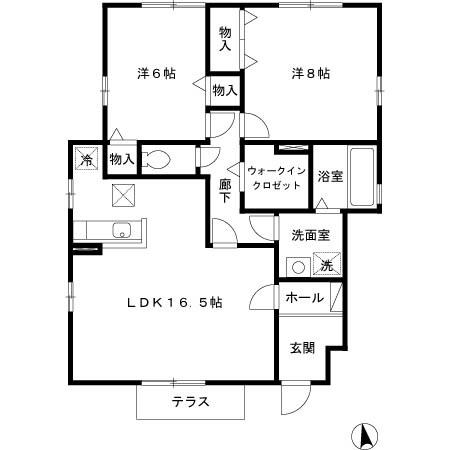  間取り図写真