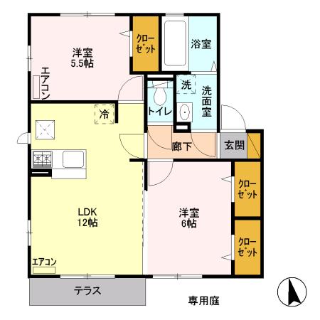  間取り図写真