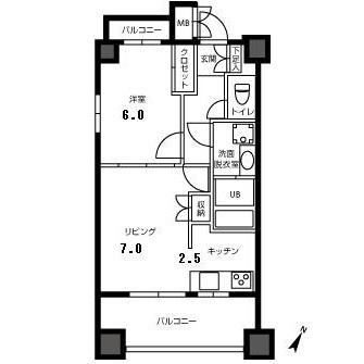 カスタリア押上（0402） 間取り図画像