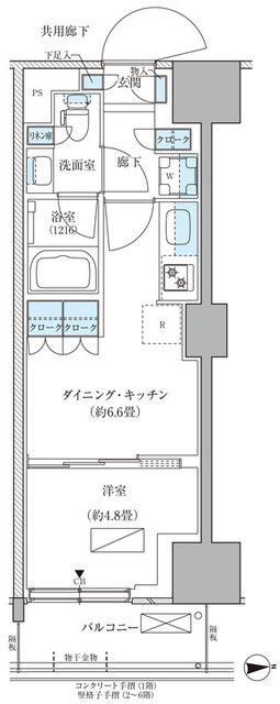  間取り図写真