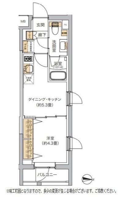  間取り図写真
