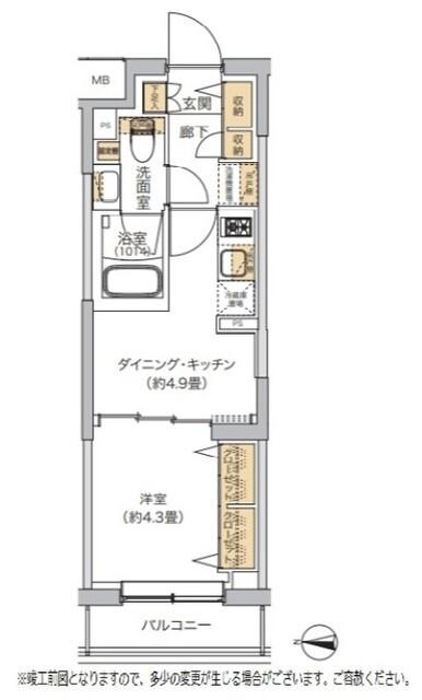  間取り図写真