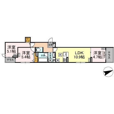 間取り図写真