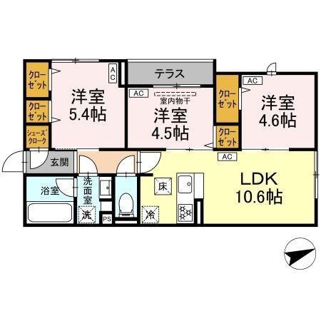  間取り図写真