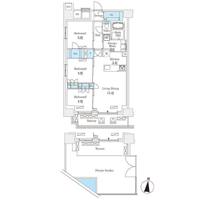  間取り図写真