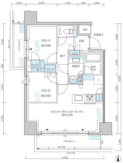  間取り図写真