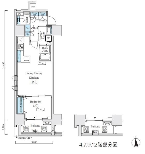  間取り図写真