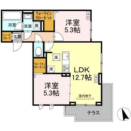  間取り図写真