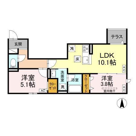  間取り図写真