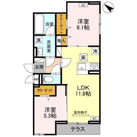  間取り図写真