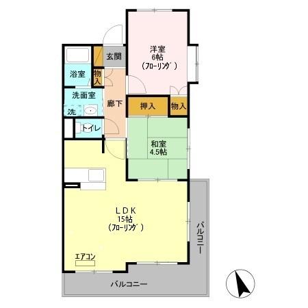  間取り図写真