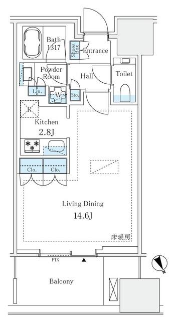  間取り図写真