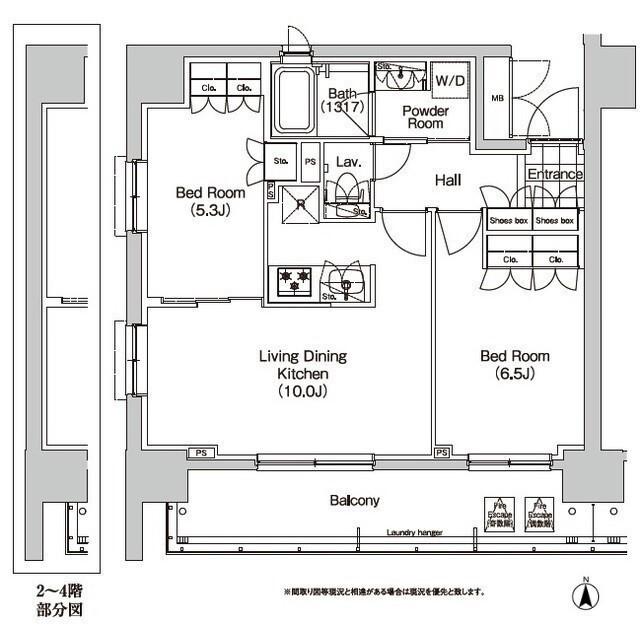  間取り図写真