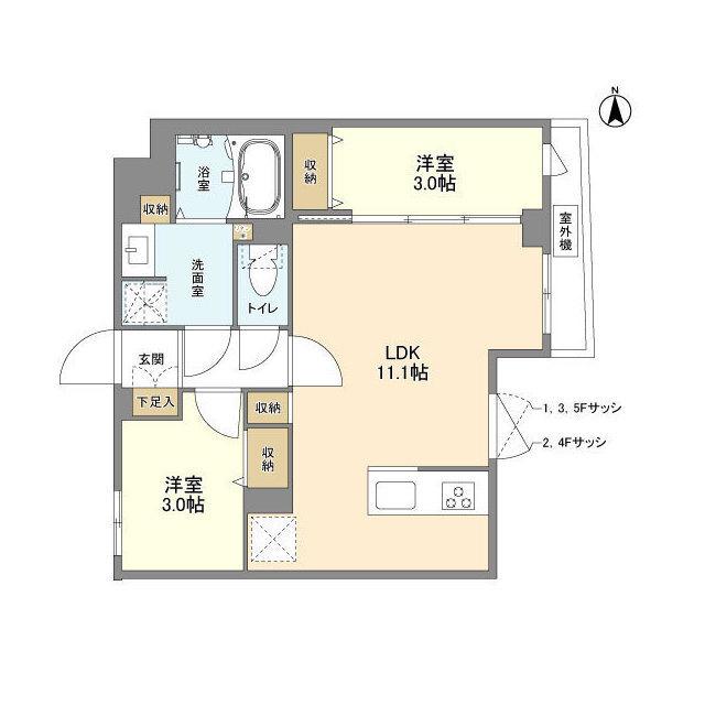  間取り図写真