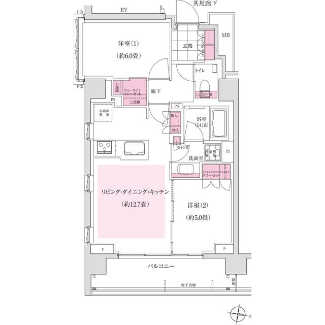  間取り図写真