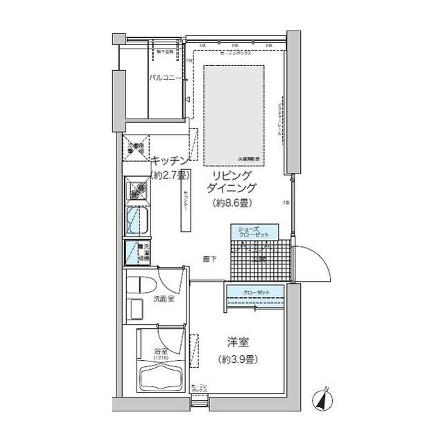  間取り図写真