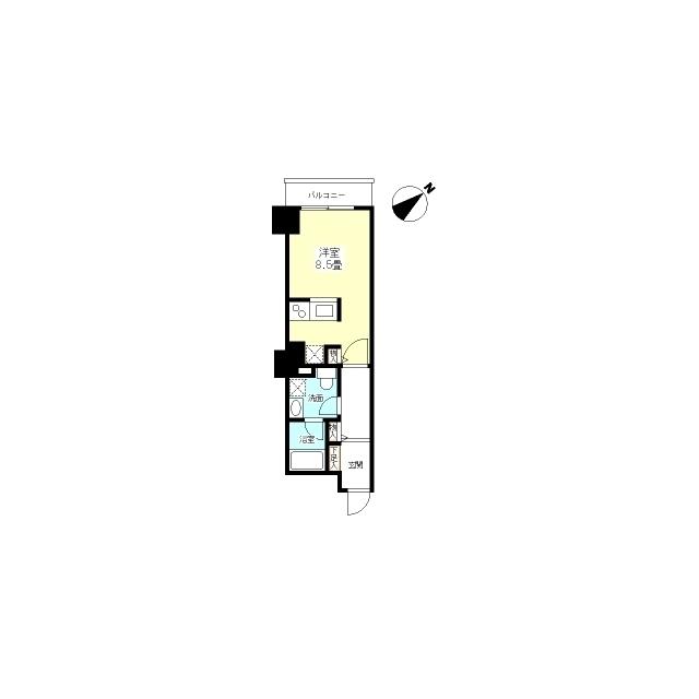 ＴＫフラッツ渋谷（1309） 間取り図画像