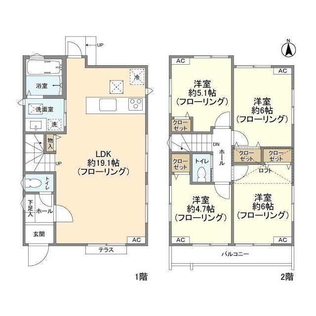  間取り図写真
